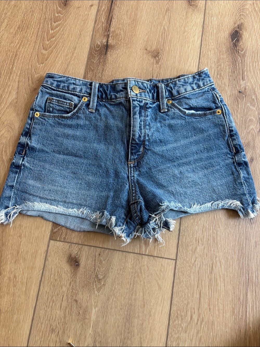 Universal Thread Distressed Blue Denim Cutoff Shorts
